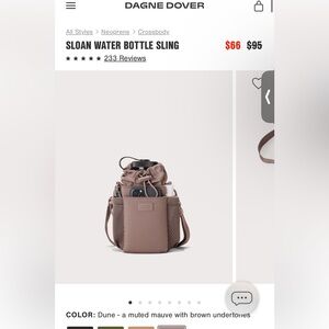 Dagne Dover Sloan Water Bottle Sling